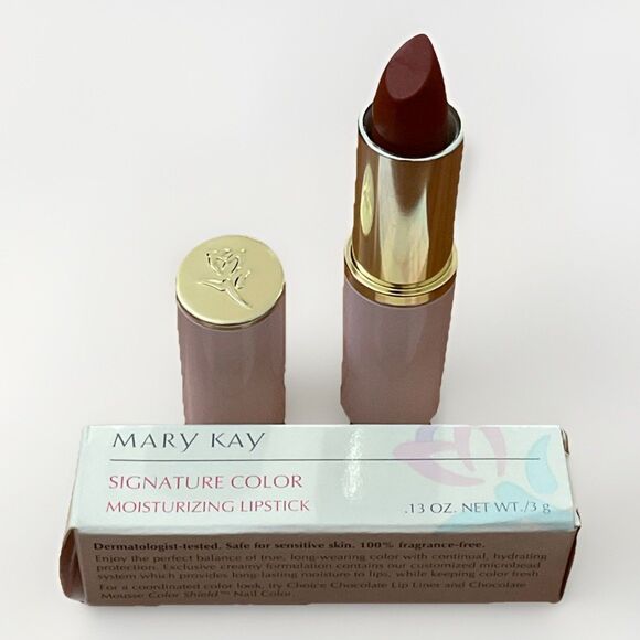 Mary Kay Lipstick Chocolate Mousse 1728 Signature Color Moisturizing NOS Retired - Picture 1 of 7